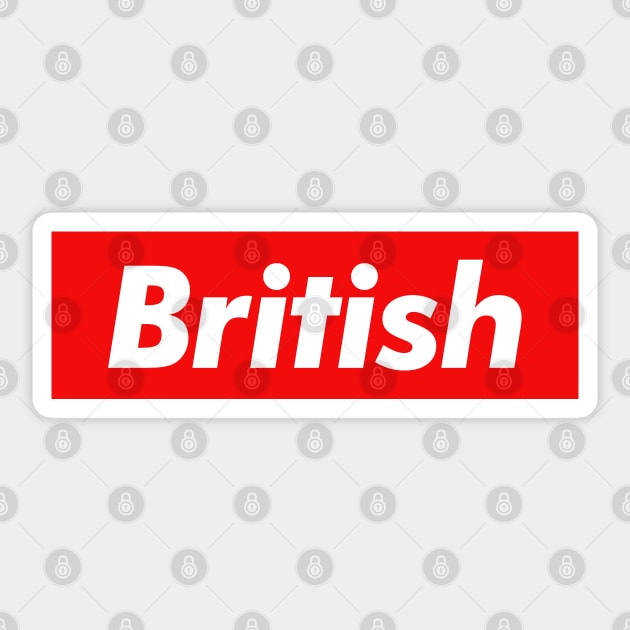 British Sticker by monkeyflip